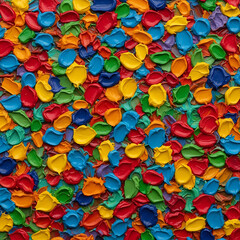 colorful paint texture creates an abstract artistic background with vibrant oil paint blobs perfect for creative design projects and graphic resources