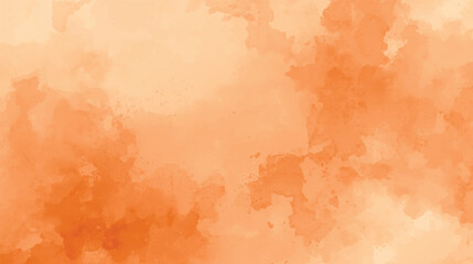Obraz premium A watercolor background with orange and peach hues blending softly