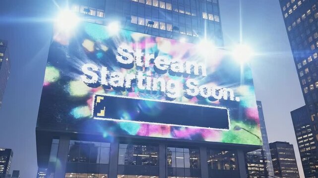 Stream Starting Soon animation opener video. Stream starting soon screen, overlay loop, animated virtual backgrounds, vtuber asset twitch zoom OBS.	