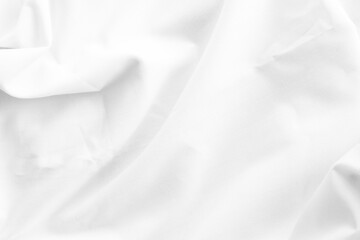 Obraz premium white bedding sheets texture for background