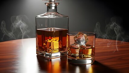 whiskey on the rocks