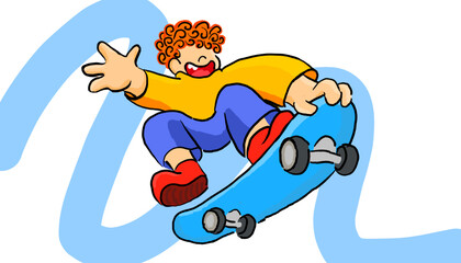 skate board boy © nyuak