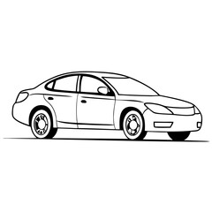 Fototapeta premium car vector illustration