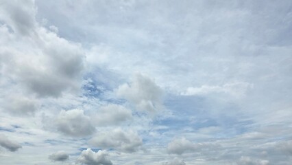 blue sky with clouds