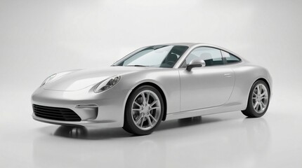 Obraz premium hyper-realistic 3D render of sports car