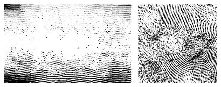 Halftone Dot Texture for Graphic Design and Print Art