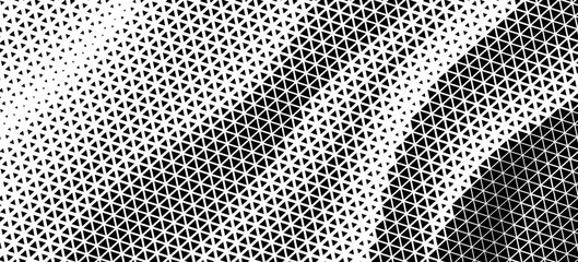 Halftone triangles pattern. Abstract geometric gradient background. Vector illustration, EPS 10. Vector illustration. Eps10