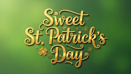 Celebrate st patrick's day with lucky irish wishes and green decorations
