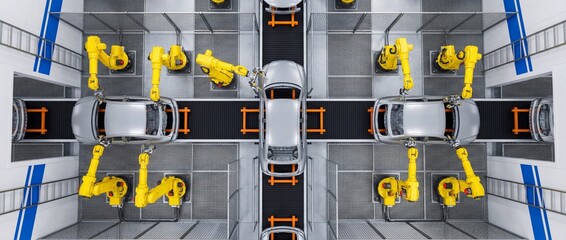 AutomotiveAssemblyLineRobots
