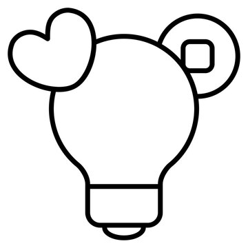 Financial Idea icon with outline style and pixel perfect base. Suitable for website design, logo, app and UI. Based on the size of the icon in general, so it can be reduced.