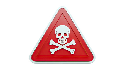 Skull and Crossbones Warning Sign