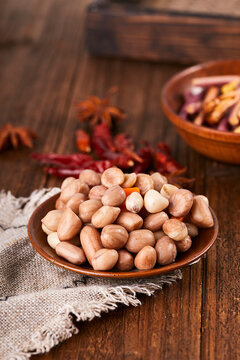 Boiled Peanuts In Brine Appetizer Side Dish