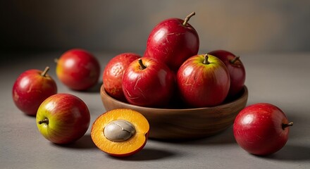 Freshly harvested sugarcane stalks bundled together