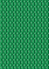 Green shapes with rounded areas form a background for textiles, presentations, and websites.