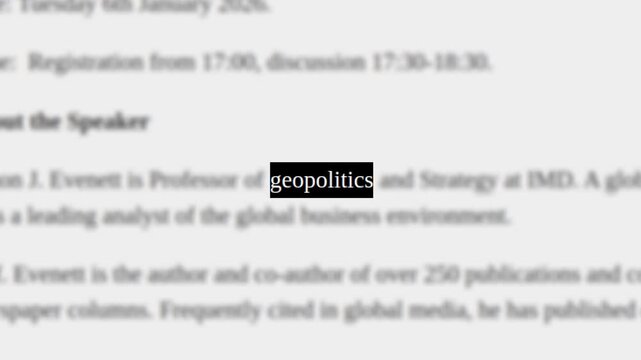 Headline real news across international media about geopolitics.