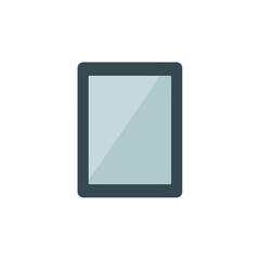 Minimalist Tablet Icon, Modern Design, Digital Device Graphic, Isolated