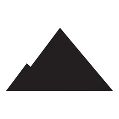 Fototapeta premium A gold 3D vector illustration of the pyramids of Giza creates a black triangle symbol and iconic business concept sign representing the ultimate pyramid of pyramids in Egypt