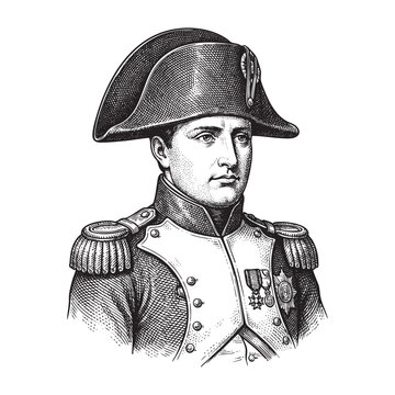 Napoleon Bonaparte Engraving Portrait