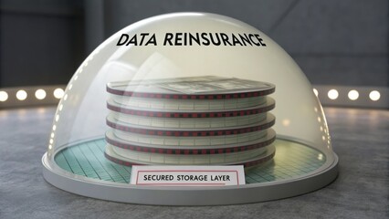 Model of Secured Data Reinsurance Storage Layer Under Protective Dome in Modern Environment