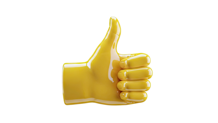 Yellow Thumbs Up Emoji