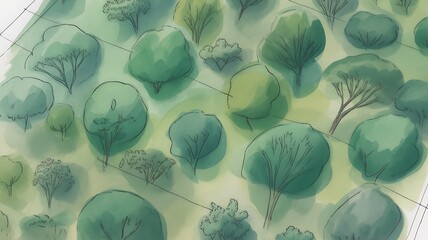 abstract green background