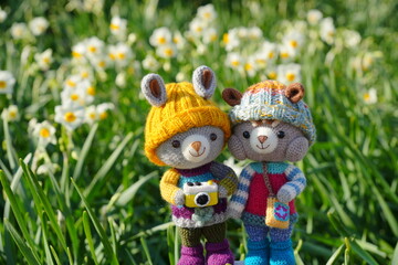 動物のあみぐるみ　伊豆旅行