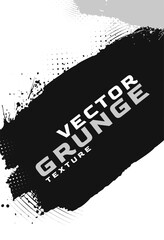 black white grunge overlay texture poster design