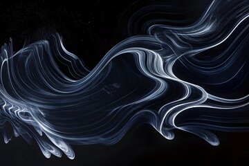 Ethereal swirls of cosmic mystery