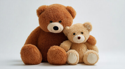 Obraz premium Stuffed animal teddy bears plush toys adorable cuddly bears for children and teddy bear gifts