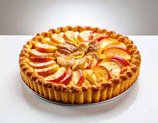 디저트-베이커리-파이-애플파이-사과파이-애플 타르트-애플 플라워 파이-사과 콩포트