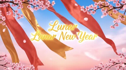 Colorful kites flying in sunset sky