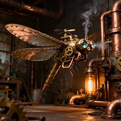 Steampunk Dragonfly (2)
