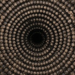 Transformation A series of circles expanding outwards