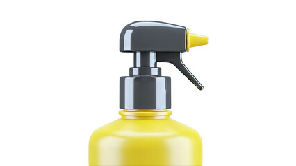 Obraz premium Yellow Spray Bottle with Black and Yellow Trigger Sprayer
