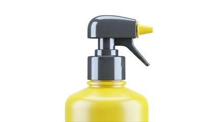 Yellow Spray Bottle with Black and Yellow Trigger Sprayer