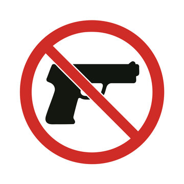 No firearms allowed