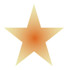 Fototapeta premium 3d golden star