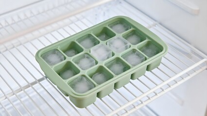 IceCubeTrayInFreezer