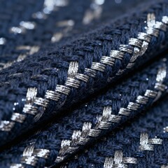 Material Lustrous wool blend