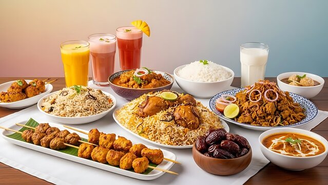 Best Ramadan Dinner Recipes with Fragrant Biryani Rice and Healthy Date Fruit Bowls