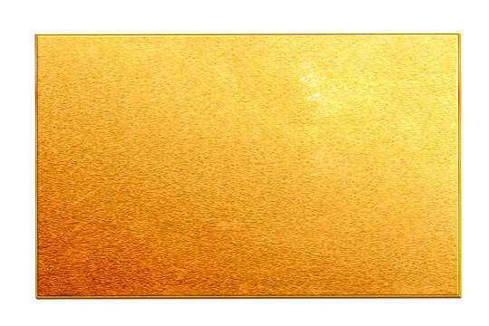 gold rectangle shape