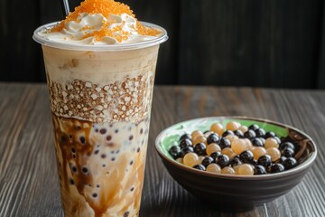 chocolate chip cookies and coffee