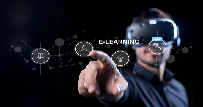 Innovative Virtual Reality E-Learning Experience for Interactive Education and Enhanced Learning Environments - Powered by Adobe