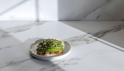 Clean eating avocado toast food styling high resolution picture