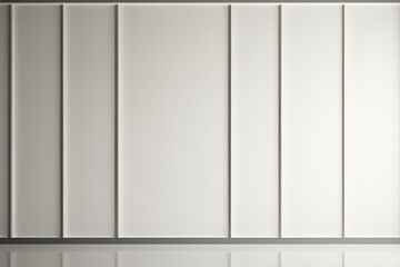 構造美を感じるミニマルな室内空間の建築イメージ