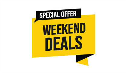 weekend deals special offer