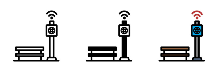 Wi-Fi Public Access is a connectivity service providing free or shared internet access in public urban areas.