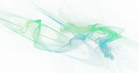 Sweeping bands of mint green and aqua smoke, layered abstract ribbons gliding across white background, elegant flowing PNG illustration perfect for eco branding, posters and modern web layouts

