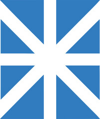 Obraz premium center punch vector illustration on transparent background