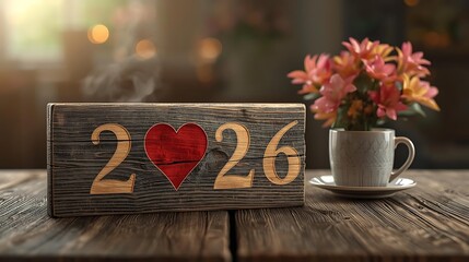 Celebrating new year 2026 with warmth and love